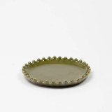 EDEN SIDE PLATE GREEN DIA16